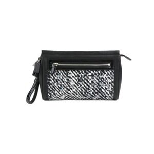 Coach Leg Ivory Multi Dongl Print Large Clutch NWT 50031